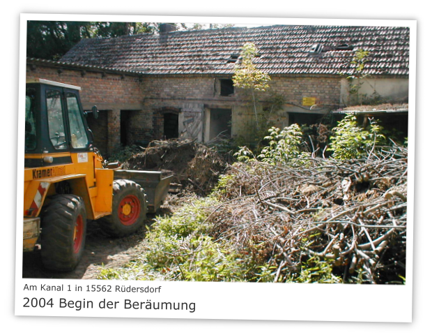 Am Kanal 1 in 15562 Rdersdorf - 2005