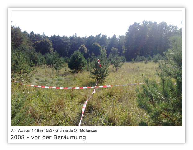 Am Wasser 1-18 in 15537 Gnheide OT Mllensee Bild 1 - vor der Berumung